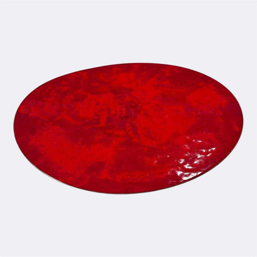 Mid Century XL Enamel Display Plate by Bovano