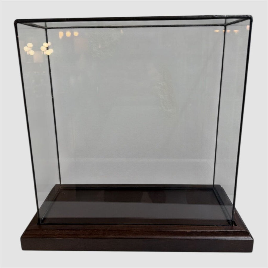 13x13.5" Wood and Glass Display Case