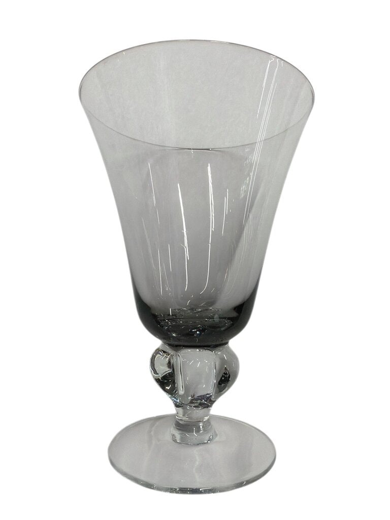 Swedish Gulli Crystal Tall Goblets (set of 9)