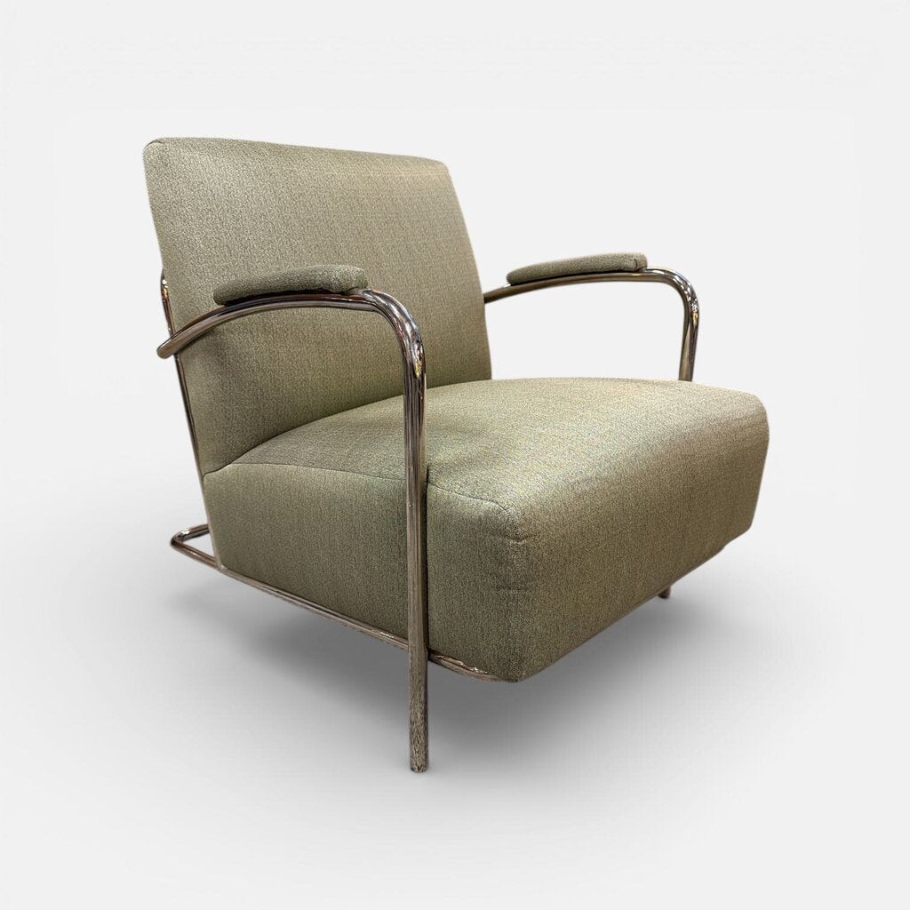 PAIR Louis Sognot Bauhaus Chrome Chairs (Set of 2)