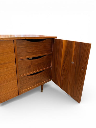 Lane Mid Century Modern Walnut Credenza