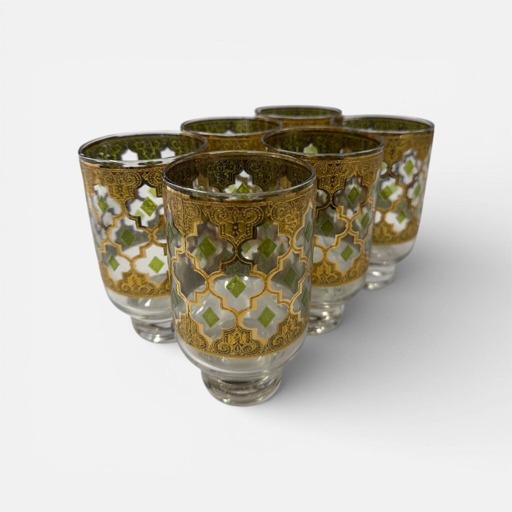 RARE Tom Collins Culver Valencia Highballs (Set of 6)