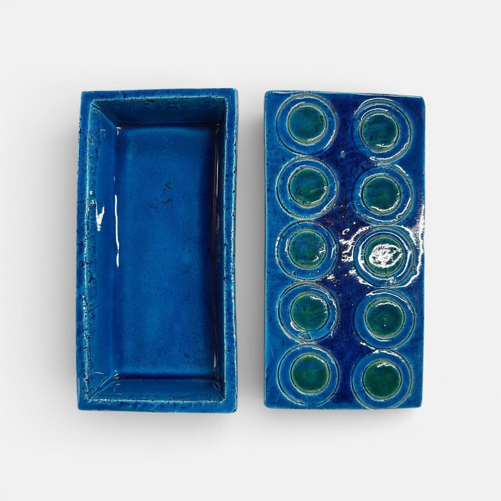 Bitossi Netter Rimini Blue Trinket Box