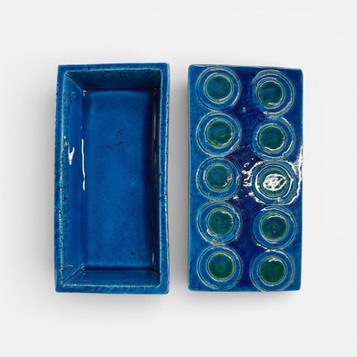Bitossi Netter Rimini Blue Trinket Box