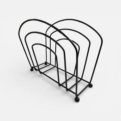 Mid Century Metal Magazine Rack