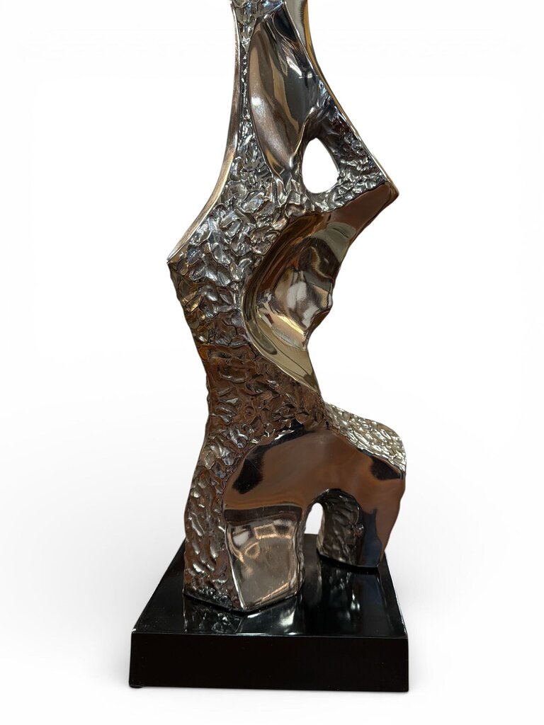 Richard Barr Sculptural Lamp in Chrome