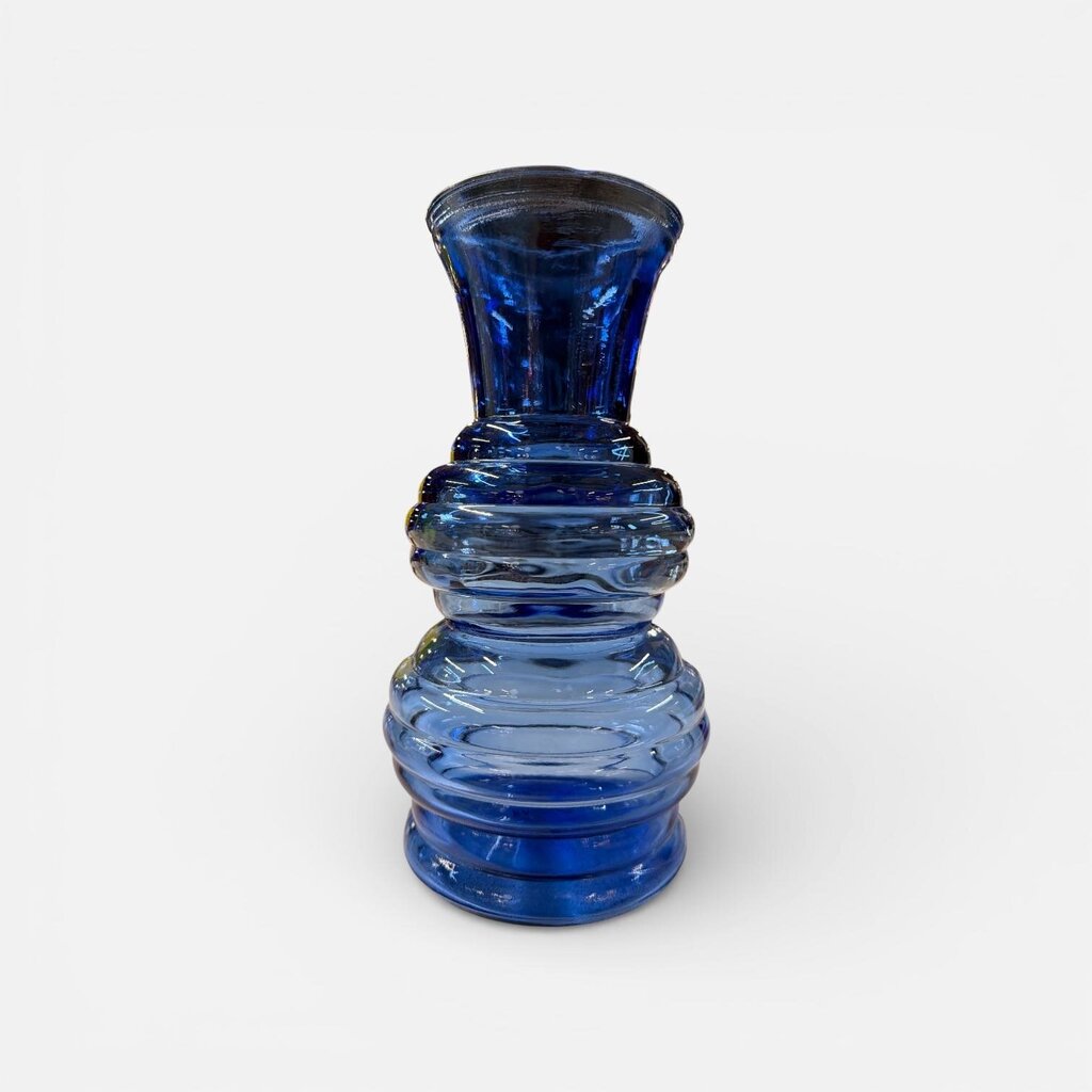 Vintage Blue Beehive Vase