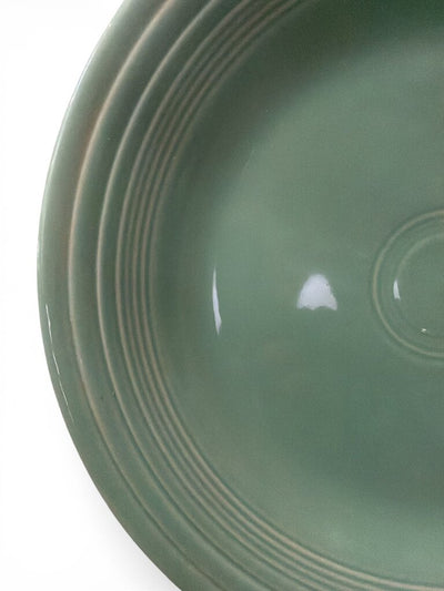 Vintage Fiesta Classic Rim 10.5" Dinner Plate in Sea Mist Green