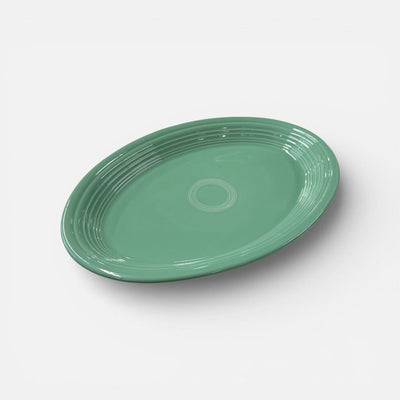 Vintage Fiesta 13 5/8" Oval Serving Platter in Sea Mist Green