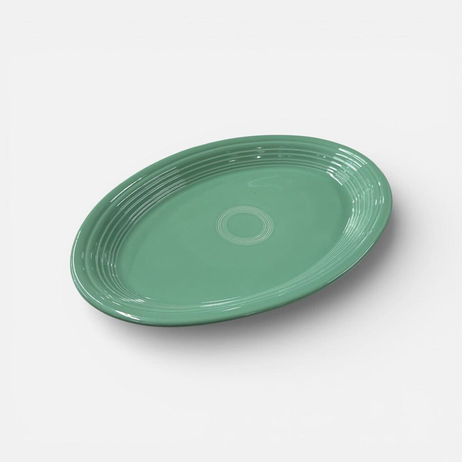 Vintage Fiesta 13 5/8" Oval Serving Platter in Sea Mist Green