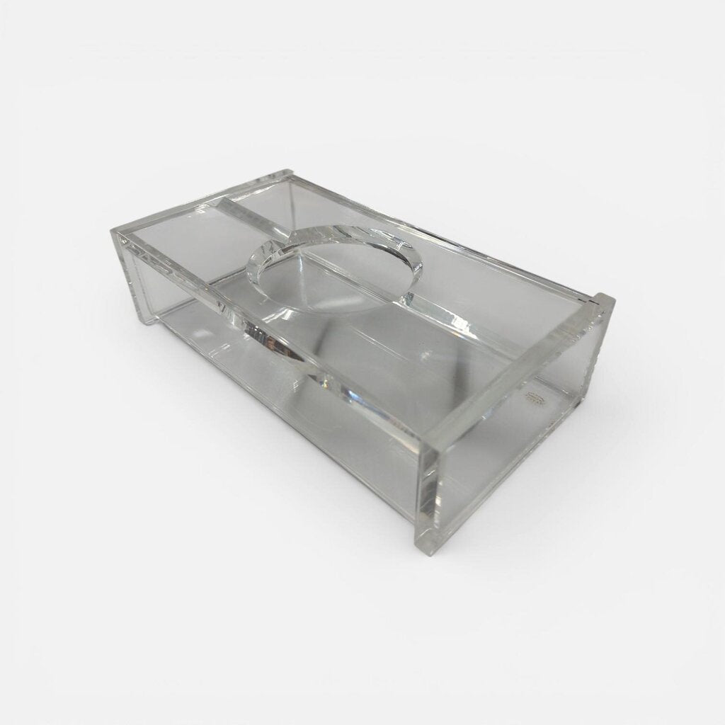 Vintage Acrylic Tissue Box Holder