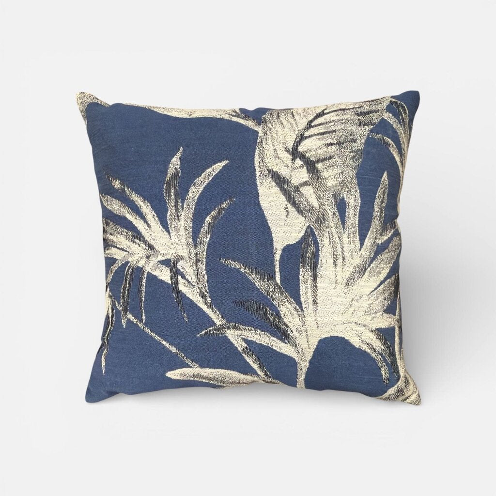 Blue Tropical Night Down Pillow