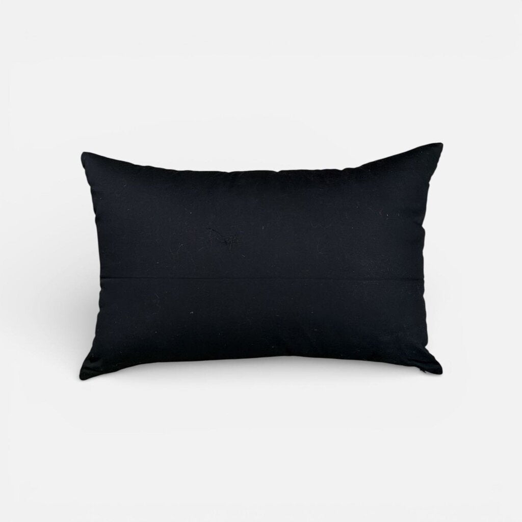 Cook Emeraude Banana Leaves Pillow by Casamance