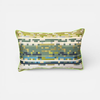 Anagram Electric Green Pillow by Maharam