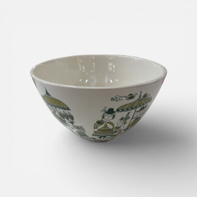 Mid Century "Figgjo Flint Norway" Lg Bowl in the "Market" pattern