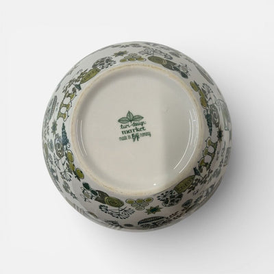 Mid Century "Figgjo Flint Norway" Lg Bowl in the "Market" pattern