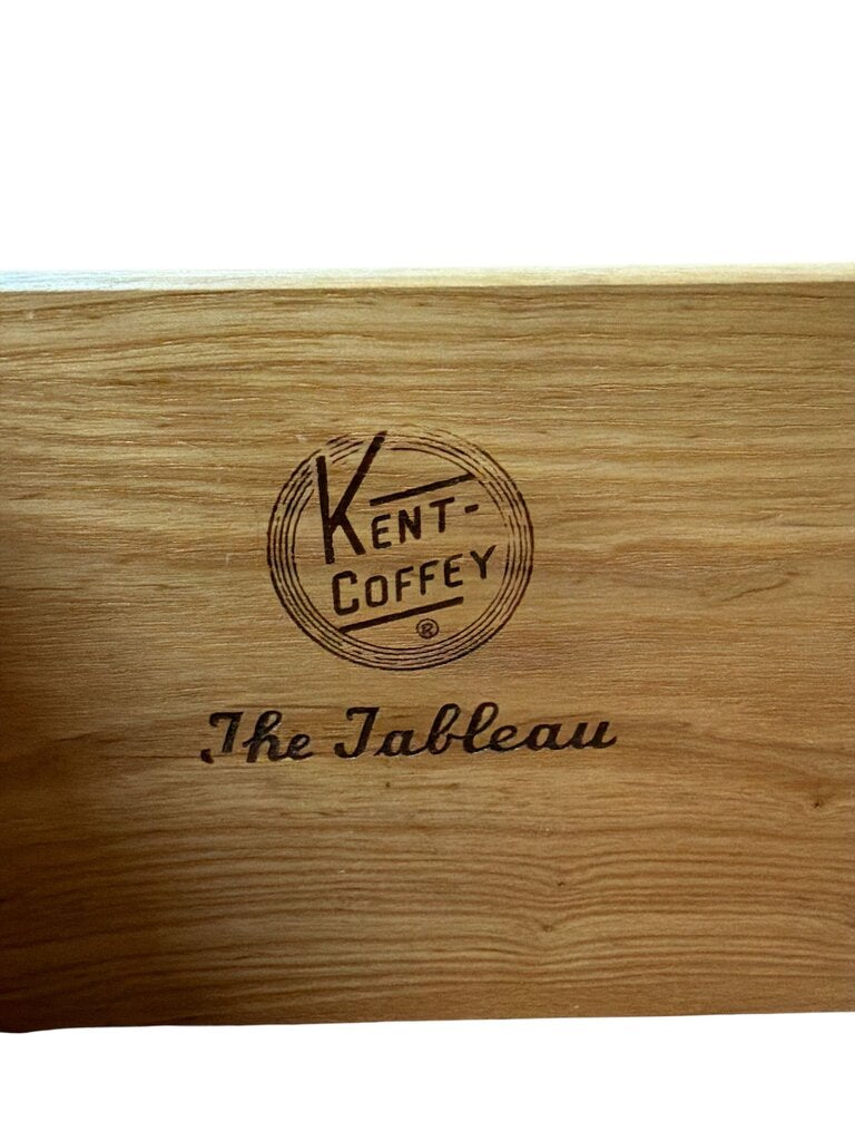 Pair of Mid-Century Modern Kent Coffey Tableau Walnut Nightstands (Set of 2)