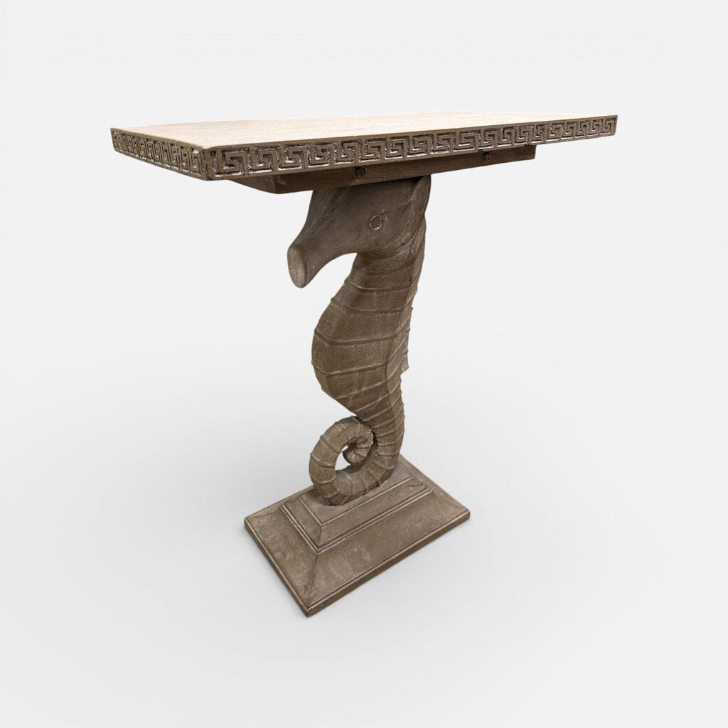 Seahorse Pedestal Table