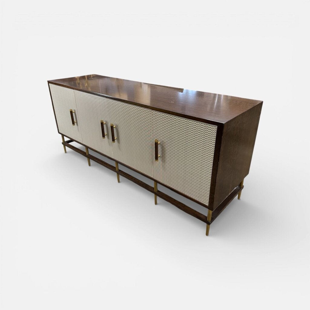 Modern Sonder Herringbone Modern Sideboard