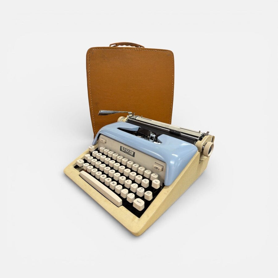 Vintage 1962 Royal All-American Portable Typewriter in Carry Case