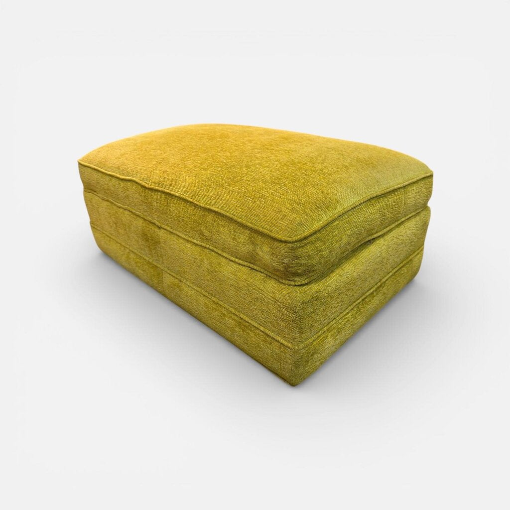 Vintage Ottoman on Wheels