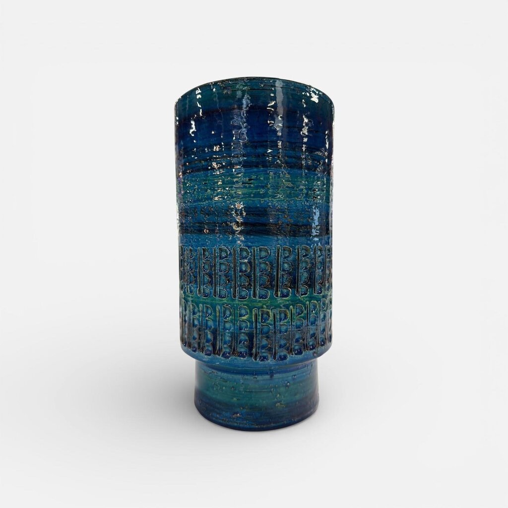 Bitossi Mid Century Aldo Londi Rimini Bue Italian Ceramic Vase