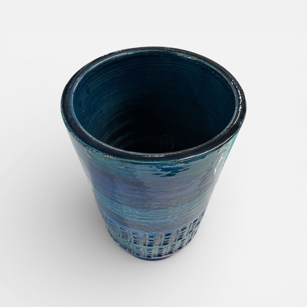 Bitossi Mid Century Aldo Londi Rimini Bue Italian Ceramic Vase