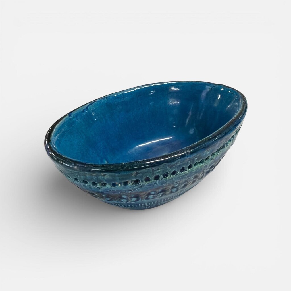 Bitossi Mid Century Aldo Londi Rimini Bue Italian Ceramic Bowl