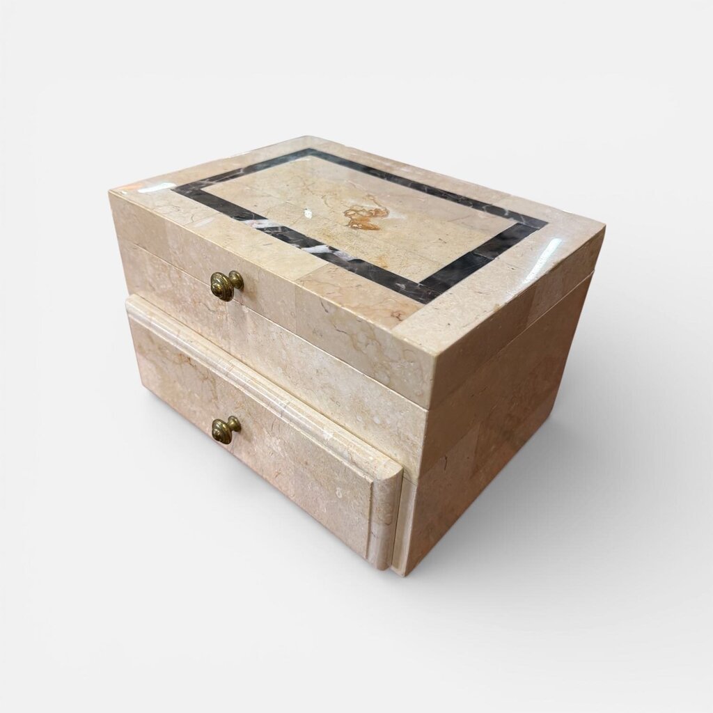 Vintage Maitland Smith Tessellated Jewelry Box