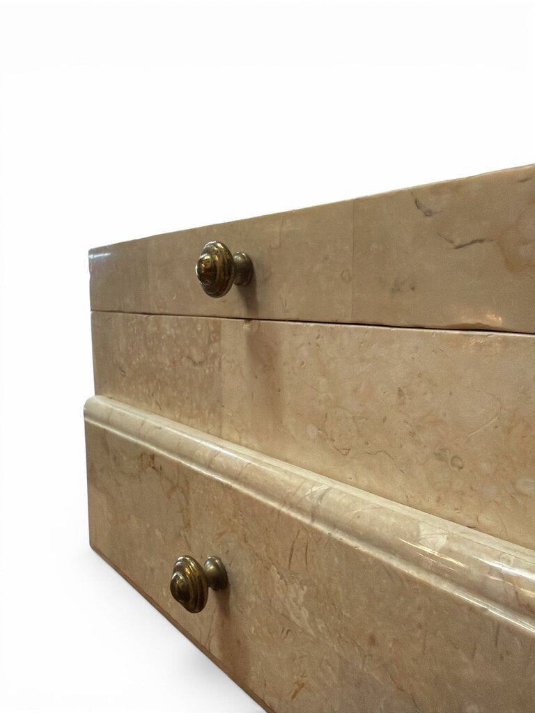 Vintage Maitland Smith Tessellated Jewelry Box