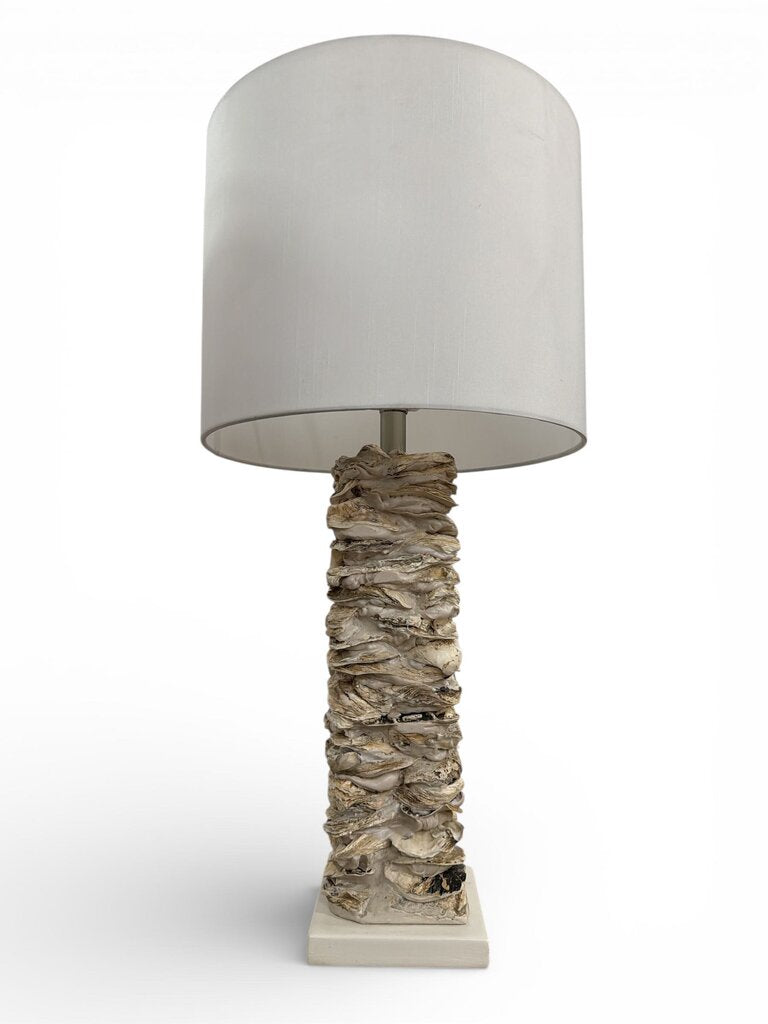 Pair of Stacked Shell Lamps (Set of 2)
