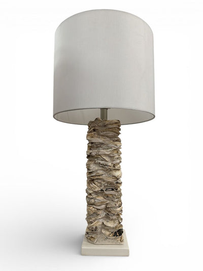 Pair of Stacked Shell Lamps (Set of 2)