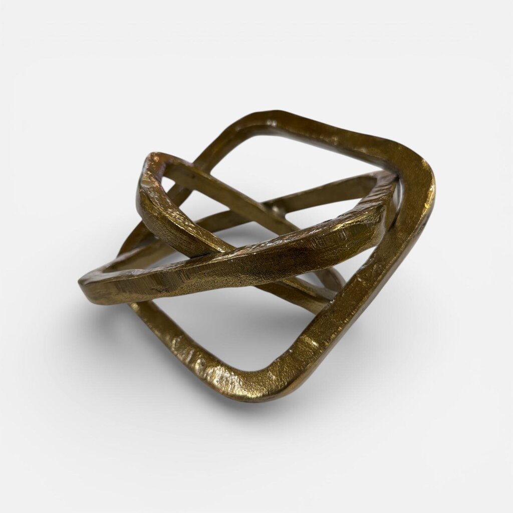 Hammered Metal Knot