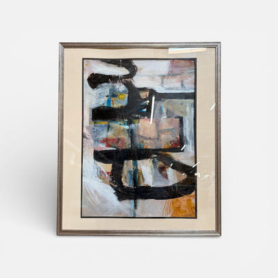 Robert Doty Listed Artist Mid Century Modern Abstract