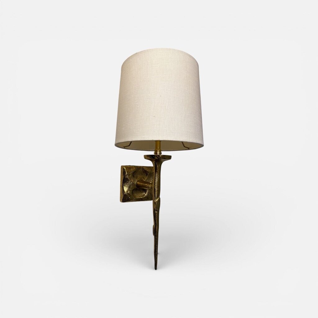 PAIR Franz Wall Sconce Brutalist Brass - Mint/New (Set of 2)