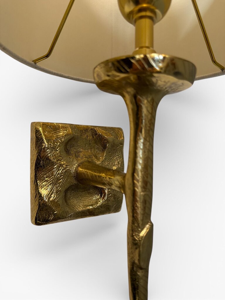 PAIR Franz Wall Sconce Brutalist Brass - Mint/New (Set of 2)