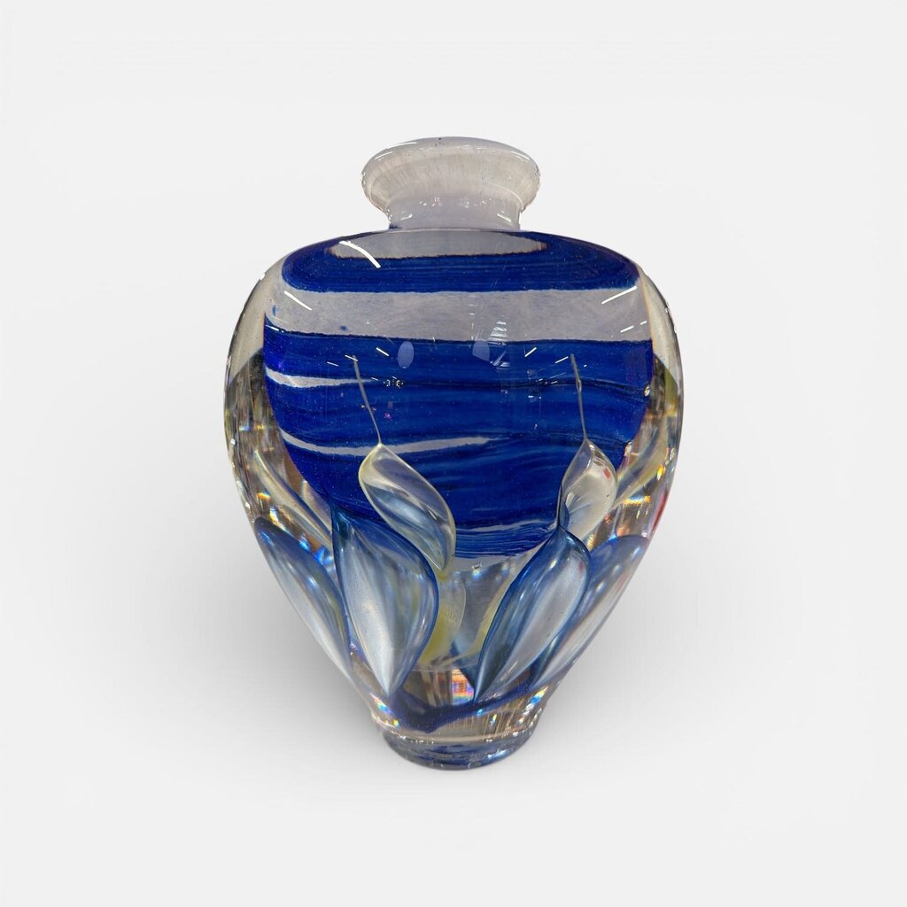 Jean Claude Navaro Murano Art Glass Vase - Exceptional!