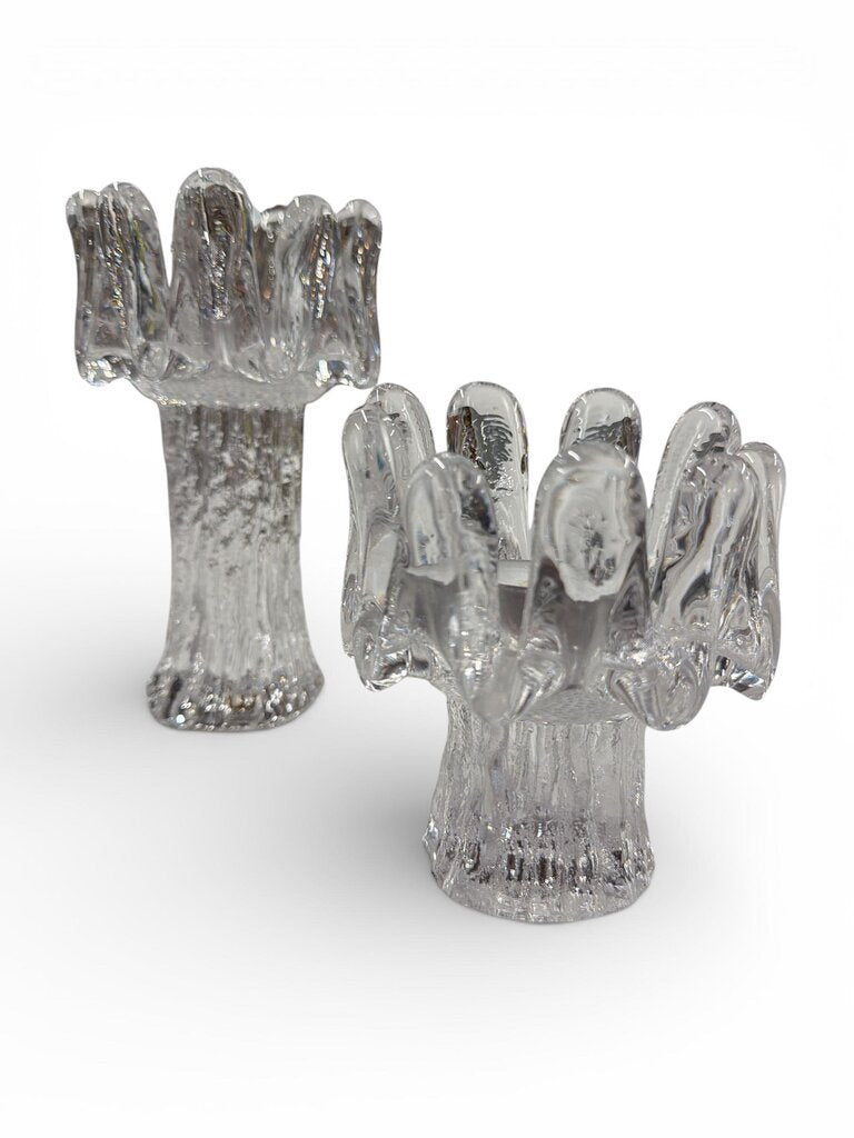Kosta Boda Sunflower Candle Holders/Votives - Set of 5