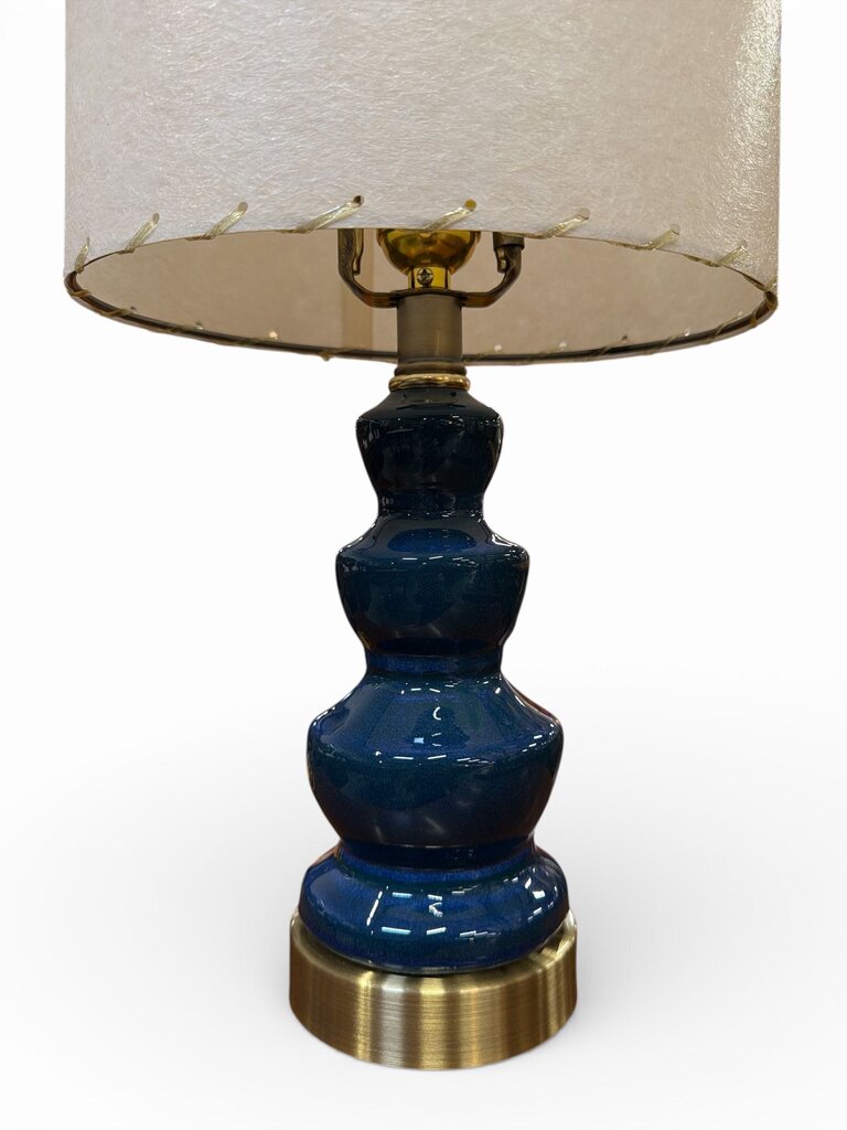 Blue Fountain Lamp