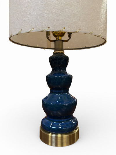 Blue Fountain Lamp