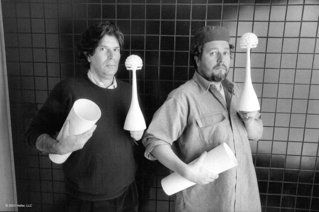 Excalibur Toilet Brush in white by Philippe Starck