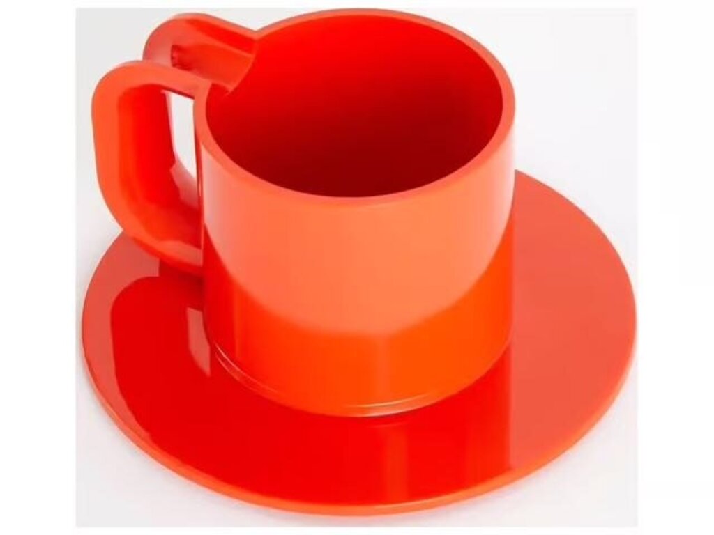 Max 2 | Cups & Saucers (Set of 6 Cups and 6 Saucers)