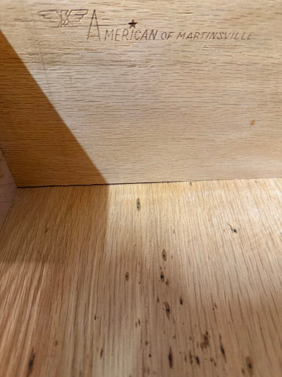 Mid Century 1960's American of Martinsville Walnut Chest of Drawer