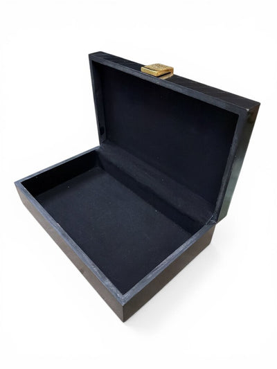 Regency Bone Covered Box Large with Brass Clasp