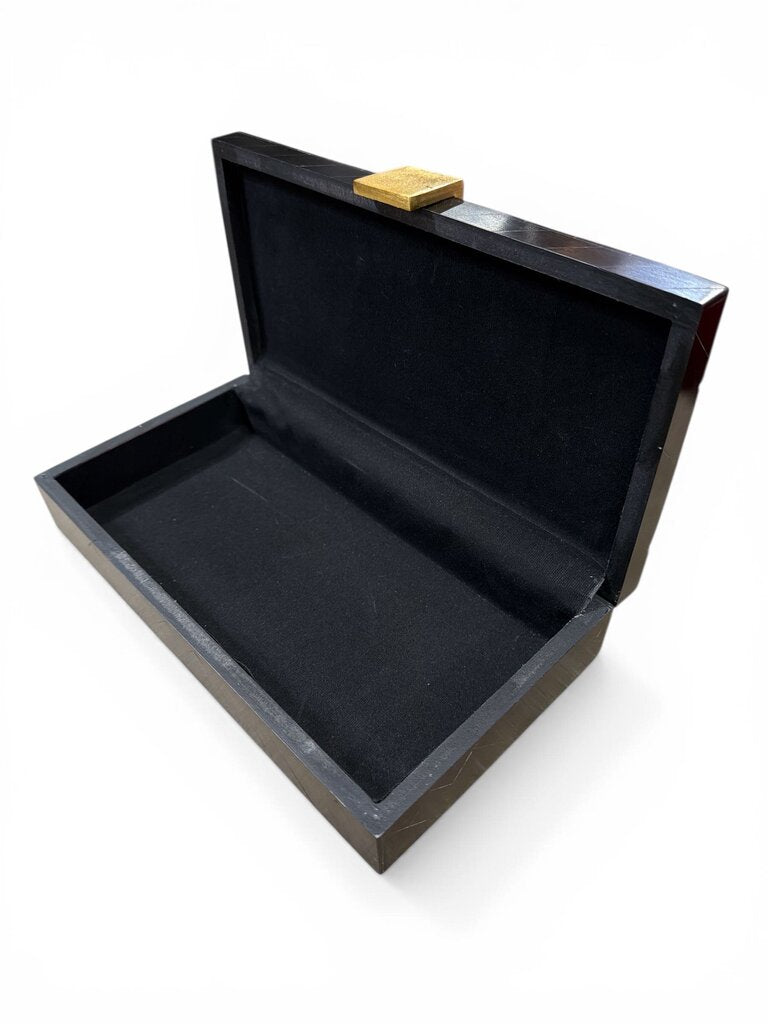 Regency Bone Covered Box with Brass Clasp (MEDIUM)