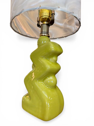 Chartreuse Zig Zag Lamp