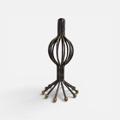 Metal Sculpture Shelf Decor