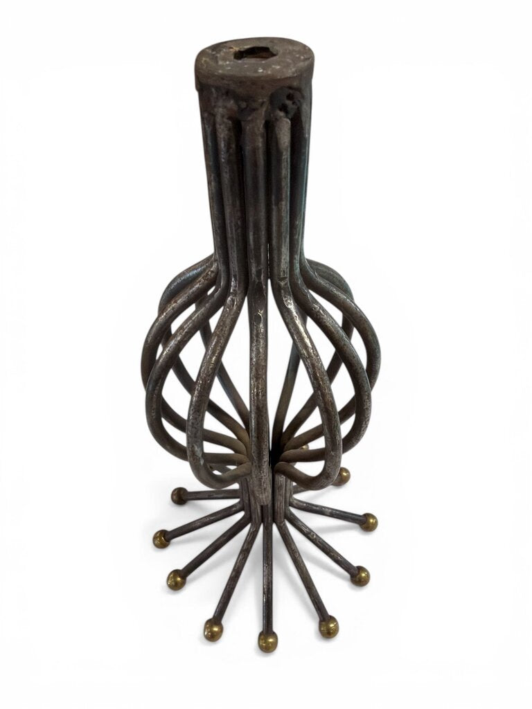 Metal Sculpture Shelf Decor