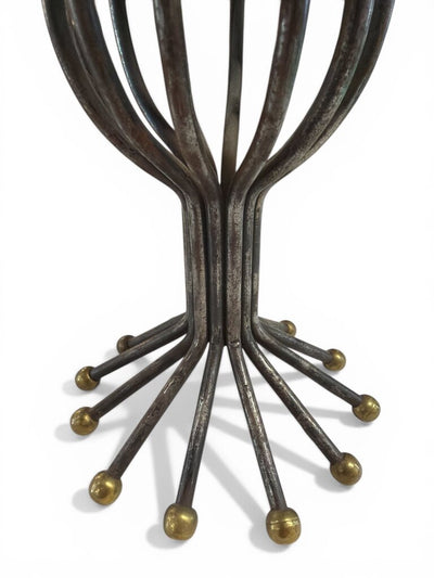 Metal Sculpture Shelf Decor