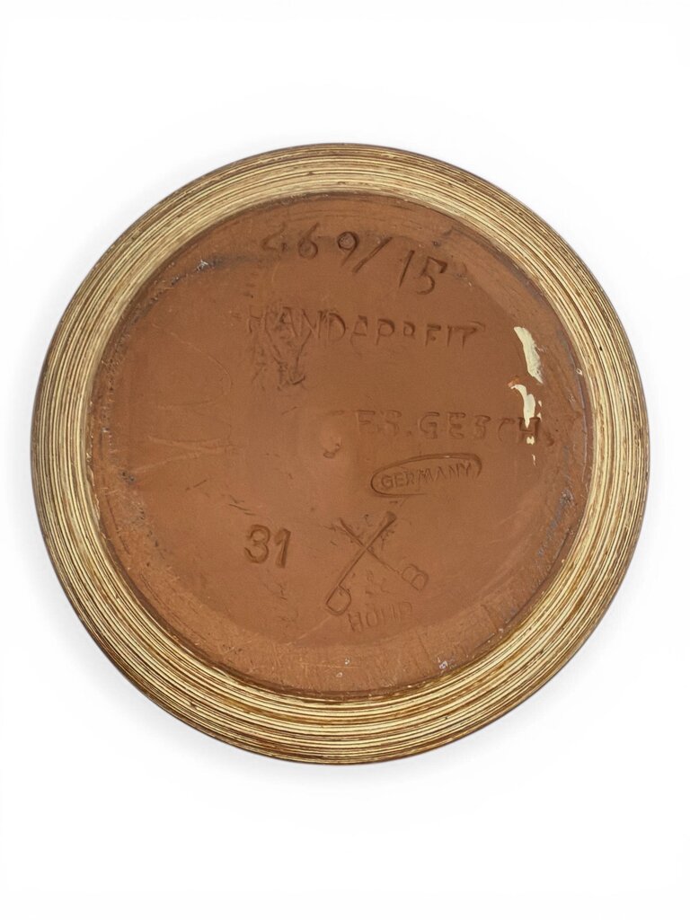 West German Ceramic Vase 1950's by Hohr Grenzhausen 469/15